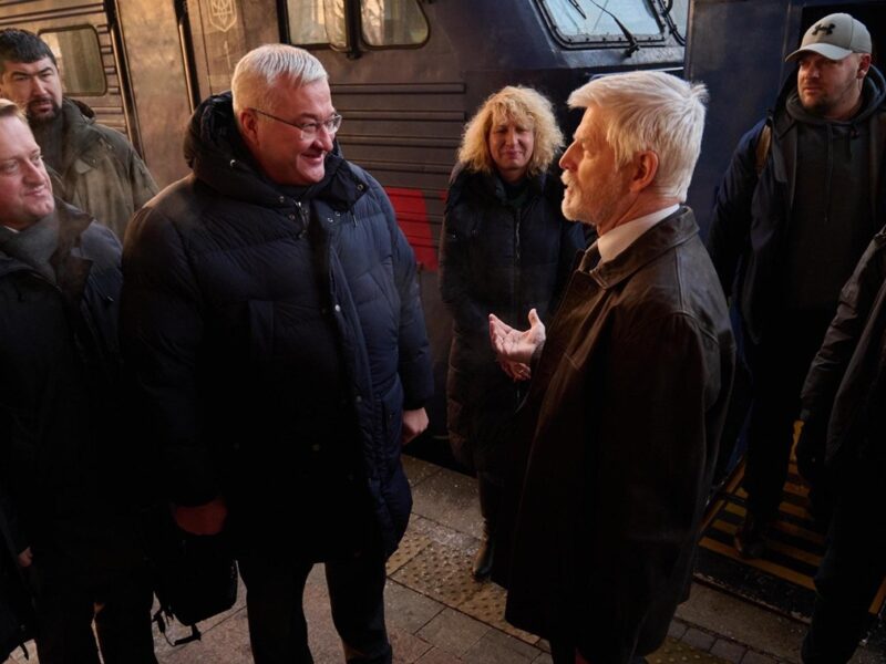 Президент Чехії прибув з візитом до Києва