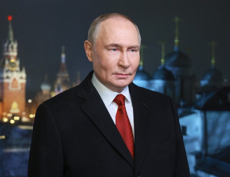 Путін у новорічному зверненні говорив про війну