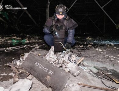 Росіяни атакували дронами Хмельниччину