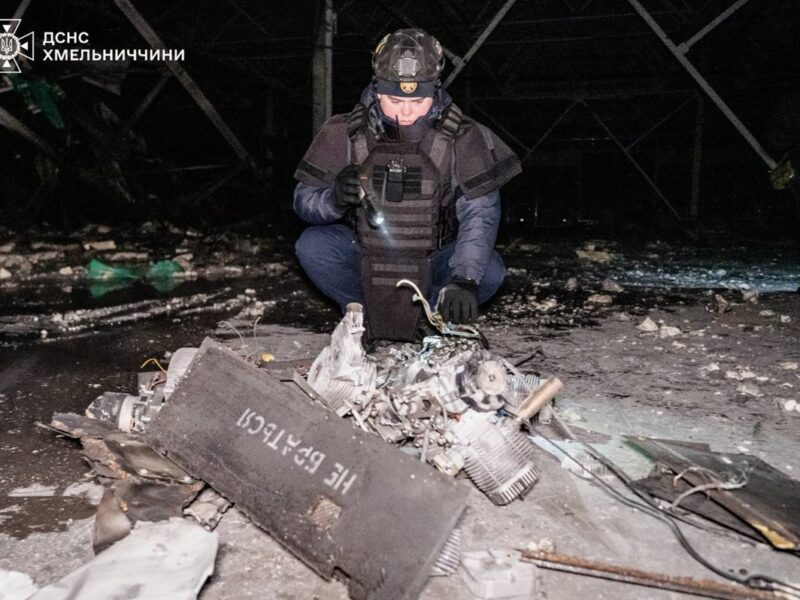 Росіяни атакували дронами Хмельниччину