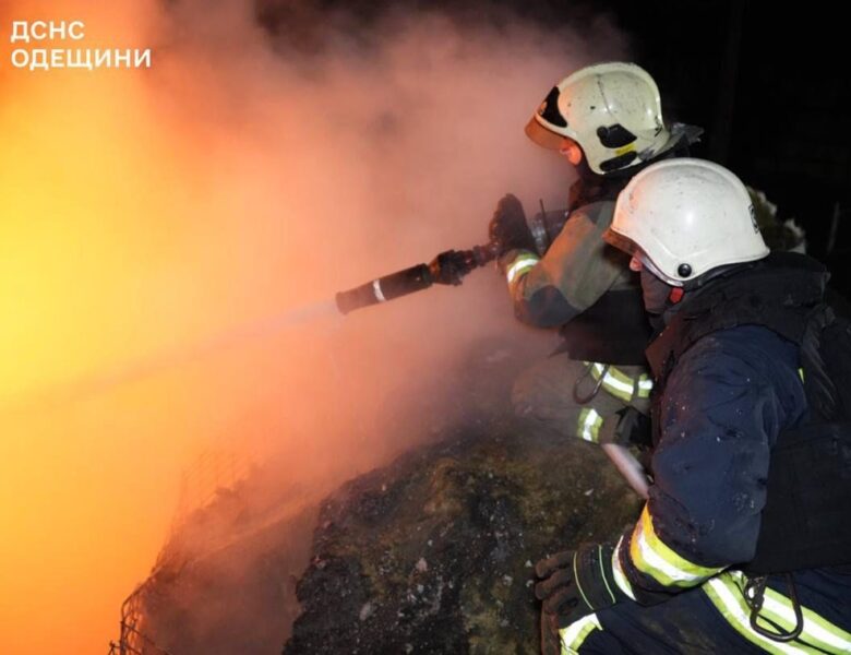 Росіяни атакували об’єкти інфраструктури на Одещині