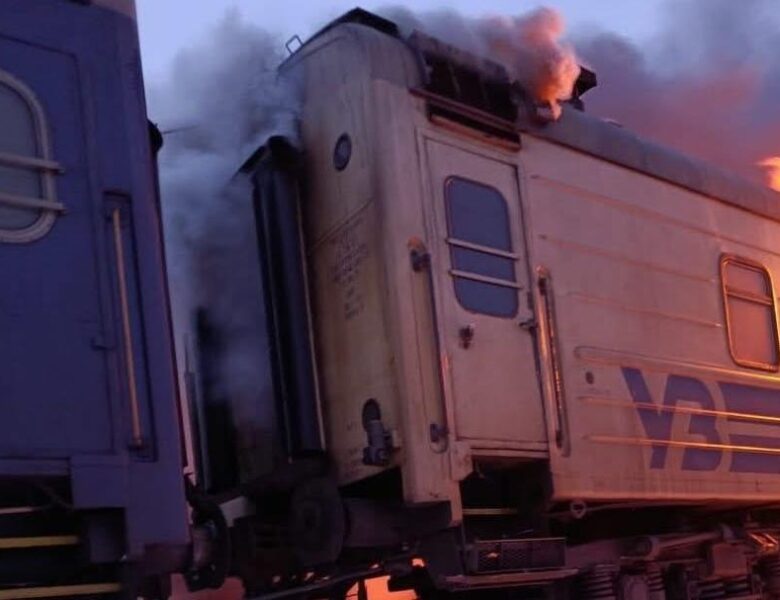 Шахеди атакували пасажирський поїзд на Харківщині