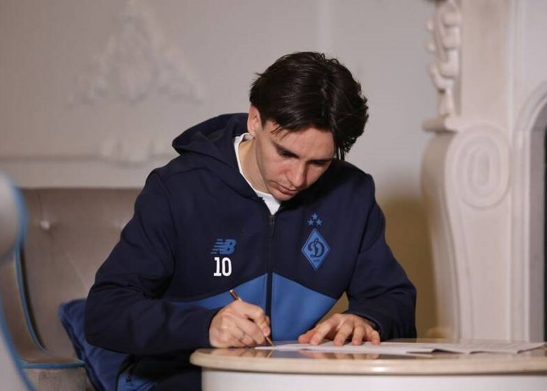 Шапаренко залишається з Динамо, підписавши контракт до 2030 року