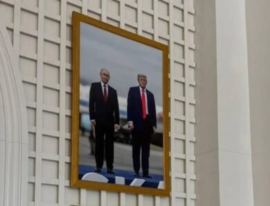 У Білому домі повісили фото Трампа з Путіним