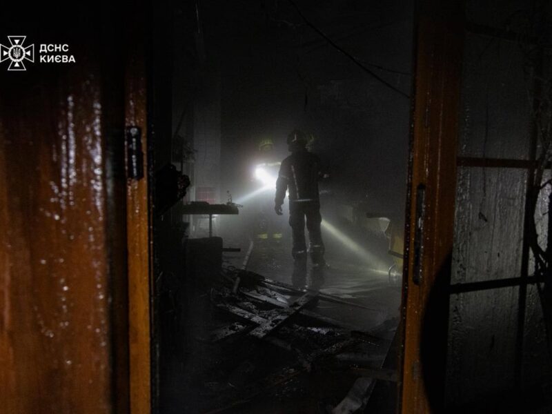 У Києві горів ресторан