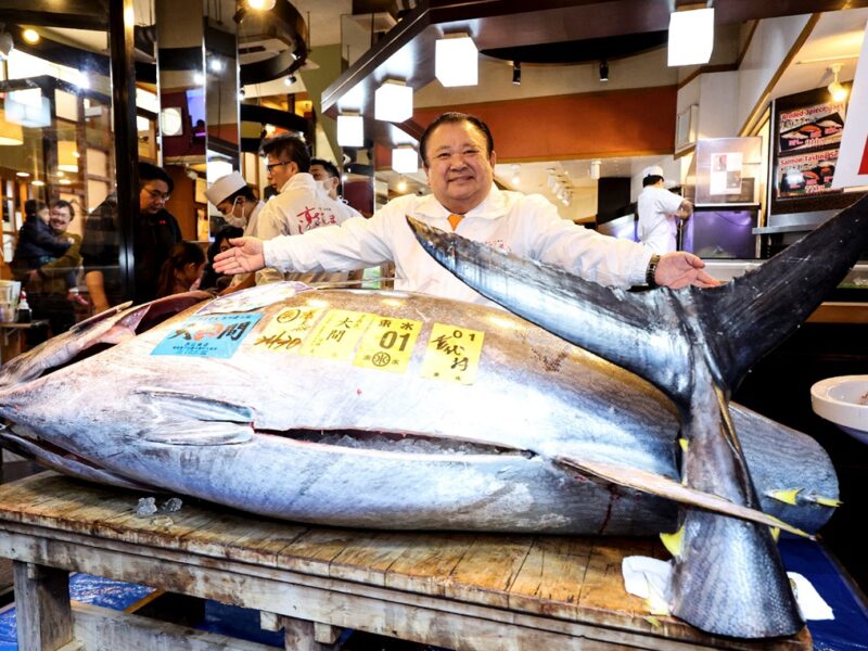 У Токіо продали блакитного тунця за $3,2 млн на першому аукціоні року