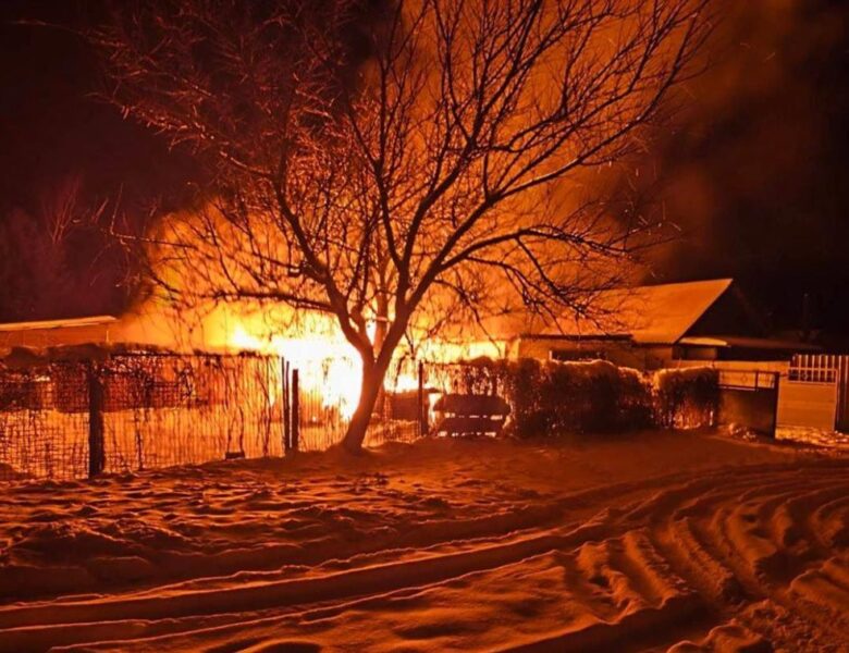 У Запоріжжі сталася пожежа внаслідок удару БПЛА