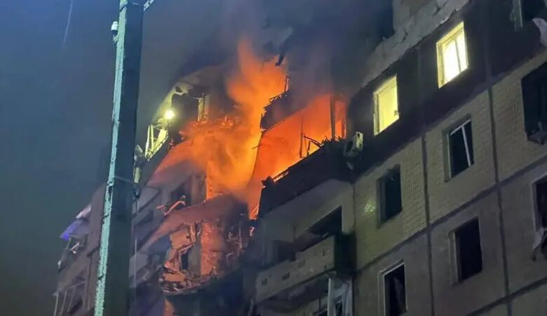 Удар по багатоповерхівці в Кривому Розі: у квартирах не було людей