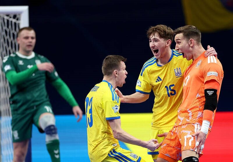 Українці виграли гру в Литви на Євро з футзалу
