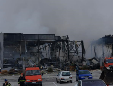 В Греції у пожежі на фабриці загинули троє жінок