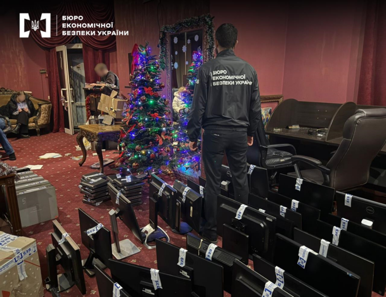 В Одесі ліквідували п’ять підпільних гральних закладів