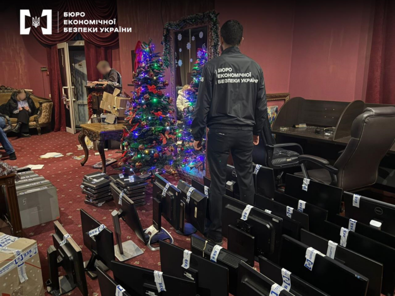 В Одесі ліквідували п’ять підпільних гральних закладів