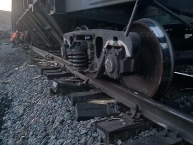 В Росії 35 вагонів зійшли з рейок