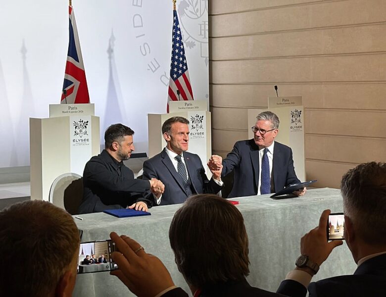 Війська Франції та Британії. Гарантії для України