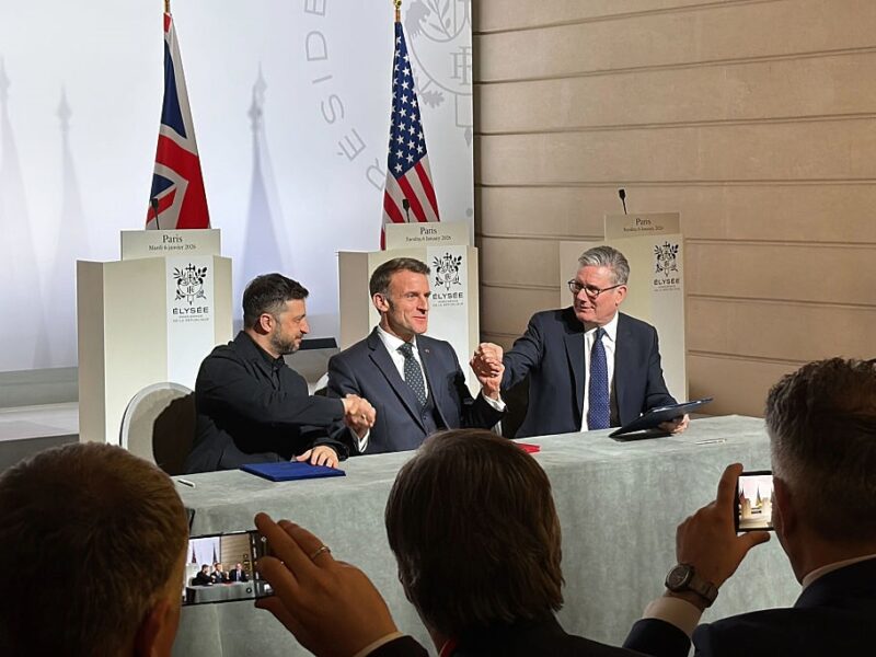 Війська Франції та Британії. Гарантії для України