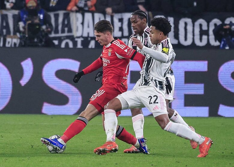 Ювентус обіграв Бенфіку з двома українцями у складі