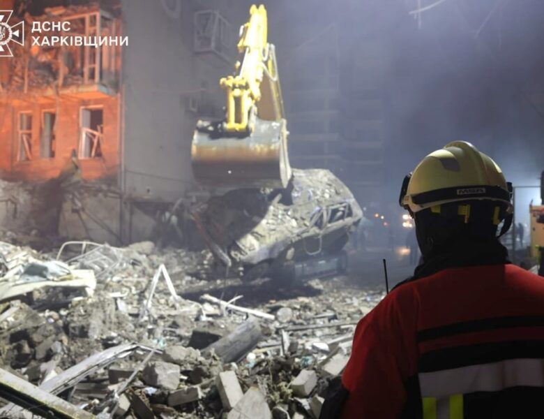 З-під завалів у Харкові деблокували тіло дитини
