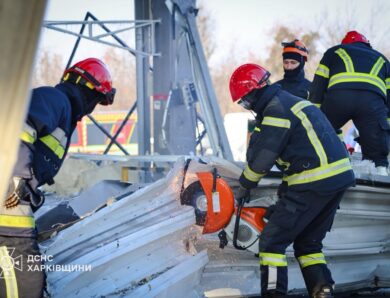 Завершено рятувальні роботи на терміналі Нової пошти під Харковом