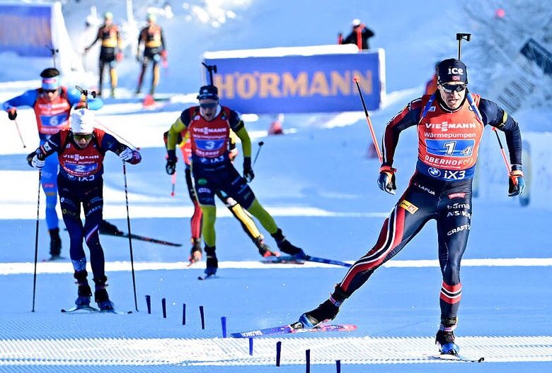 Збірна Норвегії перемогла в естафеті Оберхофа, Україна залишилася в топ-10