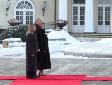 Зеленський із першою леді прибули до Литви