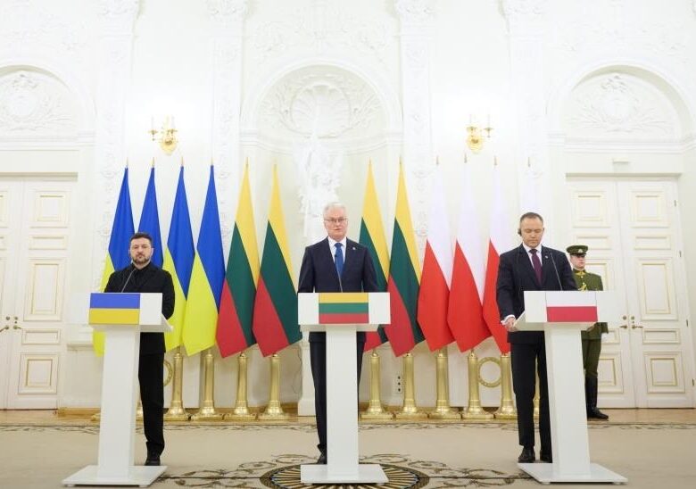 Зеленський назвав ключові теми переговорів у Литві