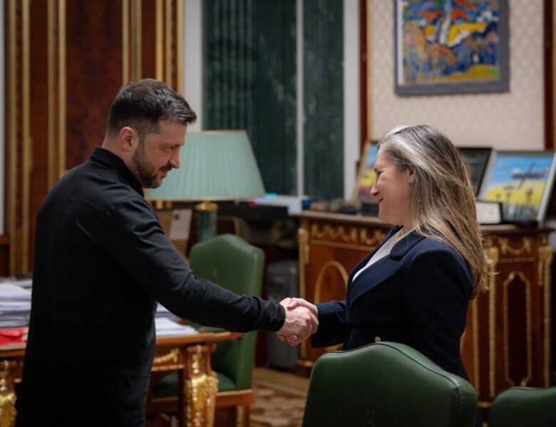 Зеленський призначив Фріланд радницею з питань економічного розвитку