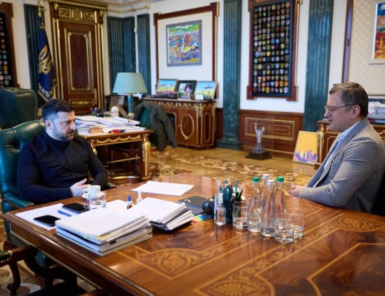 Зеленський зустрівся з ексголовою МЗС Кулебою