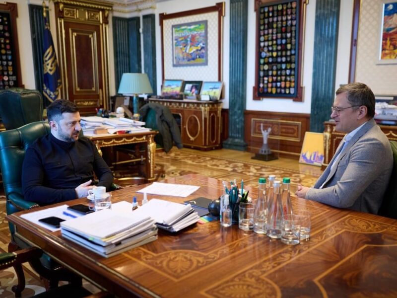 Зеленський зустрівся з ексголовою МЗС Кулебою