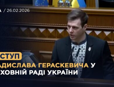 Виступ Владислава Гераскевича у Верховній Раді України