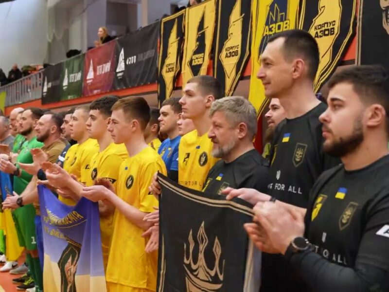 «Кубок 1 корпусу НГУ «Азов» з футзалу» — коли спорт говорить мовою сили й памʼяті