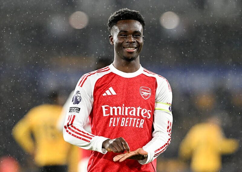 Арсенал зробив Саку найбільш високооплачуваним гравцем команди