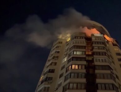 Атака на Київ: числені пошкодження у п’яти районах