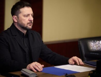 Звернення Володимира Зеленського до учасників спеціальної сесії Європейського парламенту 24.02.2026