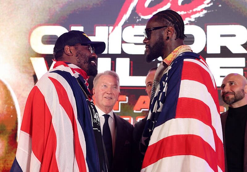 Чісора і Вайлдер з’явилися перед очима Лондона