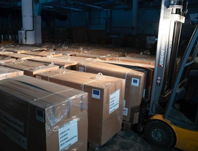 Київ отримав від Євросоюзу 177 генераторів