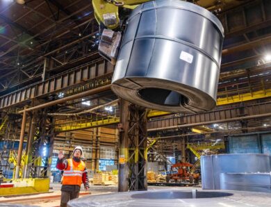 Метінвест поставив першу партію прокату на свій завод у Румунії