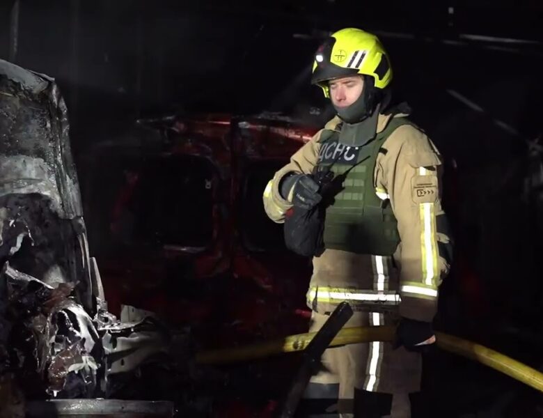 Черкаси зазнали масованої атаки російськими дронами