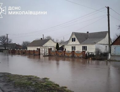 На Миколаївщині підтоплено 17 населених пунктів