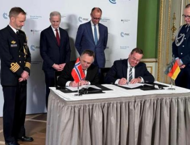 Норвегія та Німеччина підписали оборонну угоду