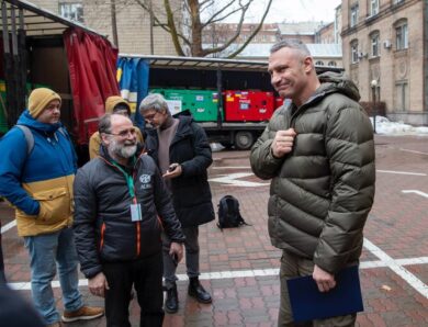 Перша партія гумдопомоги зі Словаччини надійшла до Києва