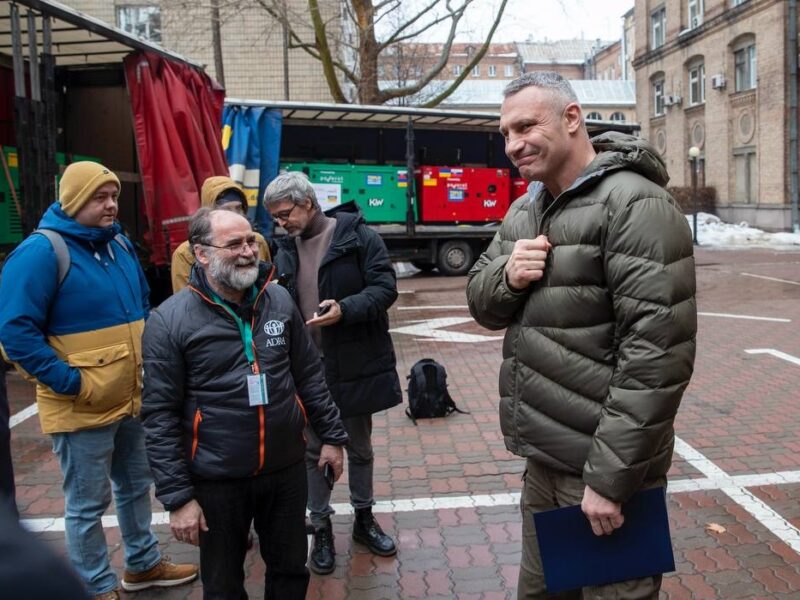 Перша партія гумдопомоги зі Словаччини надійшла до Києва