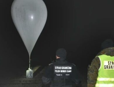 Польські військові зафіксували “вторгнення” повітряних куль в країну