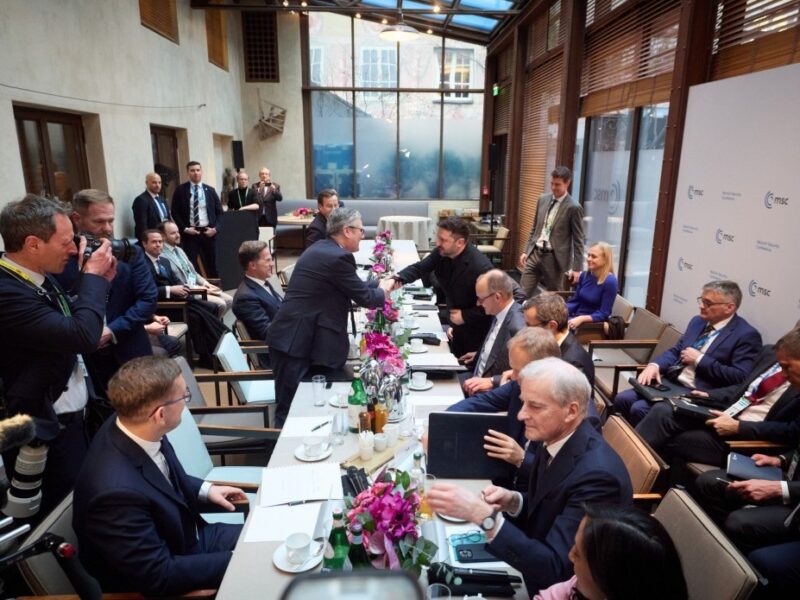 Президент зустрівся з партнерами в Берлінському форматі