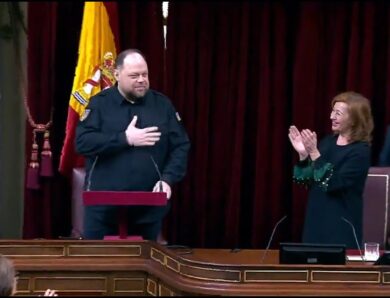 Виступ Голови Верховної Ради України Руслана Стефанчука у Конгресі депутатів Королівства Іспанії