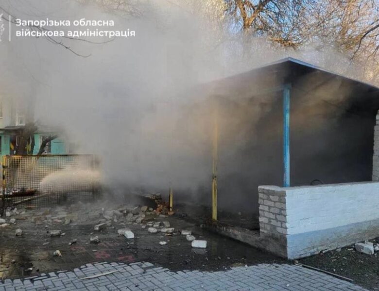 РФ вдарила по Запоріжжю: пошкоджений дитсадок
