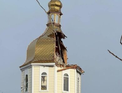 Росіяни пошкодили храм і монастир на Київщині