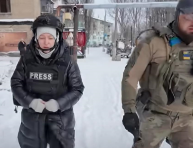 Російський дрон атакував латвійських журналістів на Донеччині