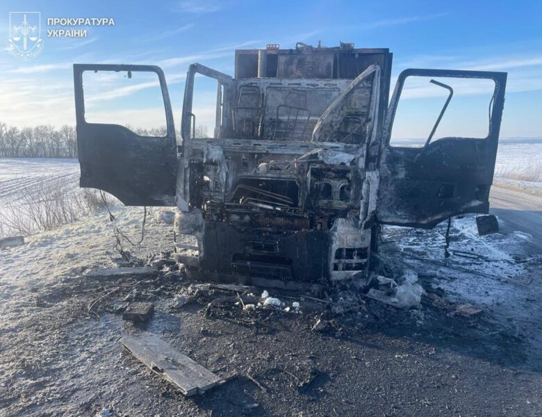 Російський дрон вдарив по сміттєвозу на Сумщині