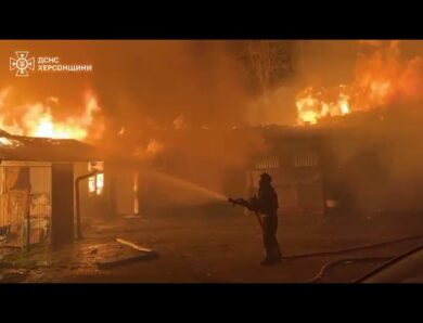 Херсон: армія рф здійснила масований обстріл міста з РСЗВ, постраждали 6 цивільних мешканців