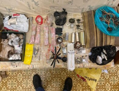 Сапер із з фронту поштою відправляв зброю та вибухівку до Харкова